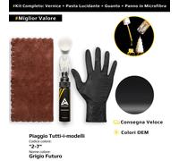 Vernice di ritocco per Piaggio Tutti i modelli Kit 2/7 Grigio Futuro