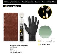 Vernice di ritocco per Piaggio Tutti i modelli Kit 329 Verde Carducci