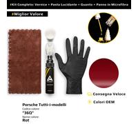 Vernice di ritocco per Porsche Tutti i modelli Kit 36Q Rot