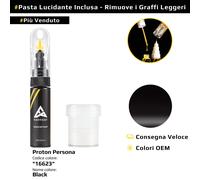 Vernice di ritocco per Proton Persona Codice: 16623 Black
