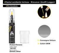 Vernice di ritocco per Proton Persona Codice: A0128 Genetic Silver