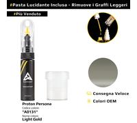 Vernice di ritocco per Proton Persona Codice: A0131 Light Gold