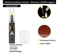 Vernice di ritocco per Proton Persona Codice: AC16625 Sunset Orange