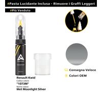 Vernice di ritocco per Renault Kwid Codice: 1073M Met Moonlight Silver