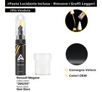 Vernice di ritocco per Renault Megane Codice: 205235 Noir Dore