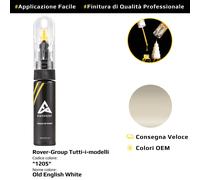 Vernice di ritocco per Rover Group Tutti i modelli Cod: 1205 Old English White