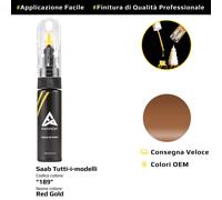 Vernice di ritocco per Saab Tutti i modelli Cod: 189 Red Gold