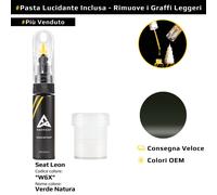 Vernice di ritocco per Seat Leon Codice: W6X Verde Natura