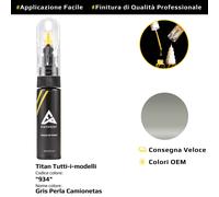 Vernice di ritocco per Titan Tutti i modelli Cod: 934 Gris Perla Camionetas
