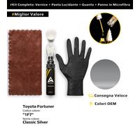 Vernice di ritocco per Toyota Fortuner Kit 1F7 Classic Silver