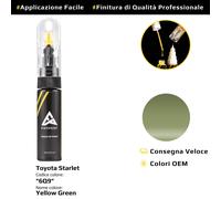 Vernice di ritocco per Toyota Starlet Cod: 6Q9 Yellow Green