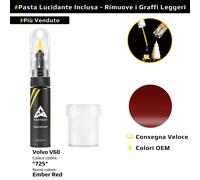 Vernice di ritocco per Volvo V60 Codice: 725 Ember Red