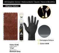 Vernice di ritocco per Volvo Xc40 Kit 714 Osmium Grey
