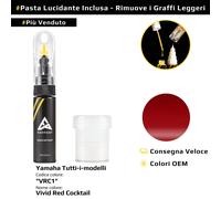 Vernice di ritocco per Yamaha Tutti i modelli Codice: VRC1 Vivid Red Cocktail