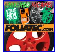 VERNICE FILM SPRAY PELABILE FOLIATEC ROSSO 2 X 400ML .