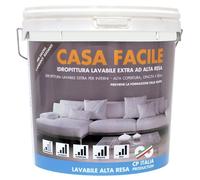 VERNICE IDROPITTURA SUPER LAVABILE "CASA FACILE" DA LT.14 BIANCO OPACO PER INTER