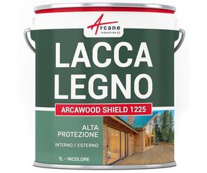 Vernice Impregnante Legno Esterno Interno Satinata 1 L Incolore
