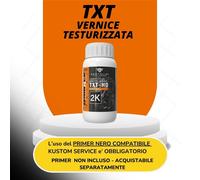 Vernice Liquida Goffrata Texturizzata Nero Opaco 250g Harley Davidson 2K