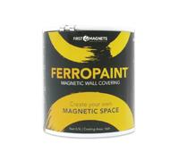 Vernice Magnetica A Carbone Ferropaint® Per Pareti, Camera Da Letto, Ufficio, Cucina, Sala Giochi, Aula, Fai -Da -Te E Ristrutturazione - 0,5 Litri - 5 Lattine