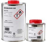 Vernice Marina poliuretanica Sigmadur 550 per barche yacht kayak 1L Colori RAL