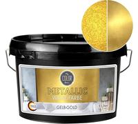 Vernice metallica giallo-oro 1 L myCOLOR Room effetto metallizzato interni