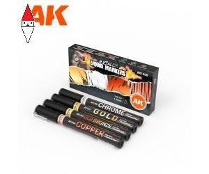 VERNICE METALLICA MODELLISMO AK INTERACTIVE METALLIC MAKERS