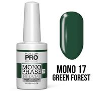 Vernice monofase n°17 Green Forest 5-in-1 n°10 uv/led Mollon Pro 10ML