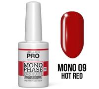 Vernice monofase n°9 Hot Red 5-in-1 n°09 uv/led Mollon Pro 10ML