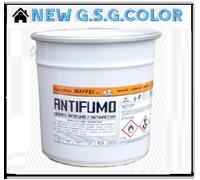 VERNICE murale a solvente anti fumo , antimacchia e nicotina bianca