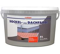 Vernice murale per esterni Sockel- & Dachfarbe, colore pietra grigia, 5 l