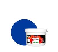 Vernice naturale ecologica per interni, aspetto satinato Natura - 10 L / 130 m² [Classe energetica A+] - Blu elettrico
