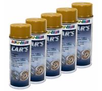 Vernice Oro 5 X 400 ML Spray per Cerchioni Spray Dupli Color Cerchione Lackiert