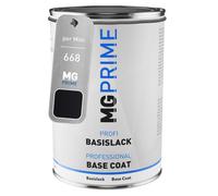Vernice per auto Barattolo pronto all’uso per Mini 668 Jet Black 2 1,0L