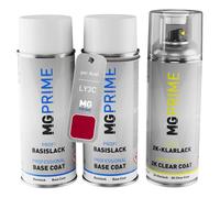 Vernice per auto Bombolette spray 2K per Audi LY3C Y3C 4G Amuletterot Amulet Red