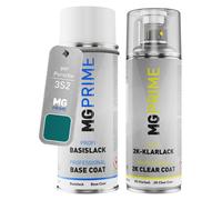 Vernice per auto Bombolette spray 2K per Porsche 3S2 F2 Ipanema Blau Metallic