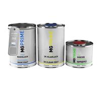 Vernice per auto Kit barattolo per BMW 265 Weiss Alu Metallic 2,5L