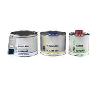 Vernice per auto Kit barattolo per BMW 287 Mauritiusblau Metallic 1,25L