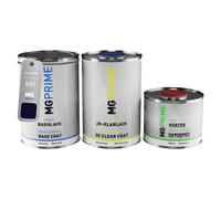 Vernice per auto Kit barattolo per BMW B51 San Marino Blau Metallic 2,5L