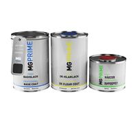 Vernice per auto Kit barattolo per DAF DAF9933 Next Black Metallic 2,5L