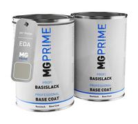 Vernice per auto Kit barattolo per Dodge EDA Light Greystone Pearl Metallic 2,0L