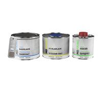 Vernice per auto Kit barattolo per Fiat 113 A 113 Grigio Artenso Metallic 1,25L