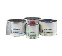 Vernice per auto Kit barattolo per Fiat 823 Grigio Sassi Metallic 1,75L