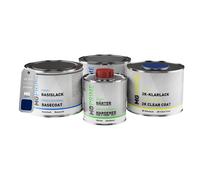 Vernice per auto Kit barattolo per Ford BCYEWWA PNMAE0 Spirit Blue Pearl 1,75L