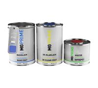 Vernice per auto Kit barattolo per Lamborghini 0142 Blu Sideris Metallic 2,5L