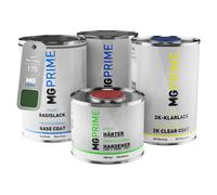 Vernice per auto Kit barattolo per Mercedes 175 6175 Elbaitgrün Metallic 3,5L