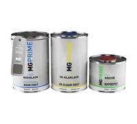Vernice per auto Kit barattolo per Mercedes 9963 963 Indiumgrau Metallic 2,5L