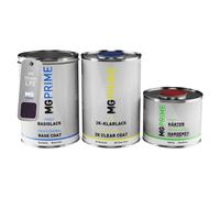 Vernice per auto Kit barattolo per Nissan LP2 Dark Purple Pearl 2,5L