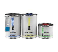 Vernice per auto Kit barattolo per Opel 12U 291 GBM 85T Ardenblau Metallic 2,5L