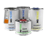 Vernice per auto Kit barattolo per Piaggio 949 Arancio Giotto Mica 3,5L
