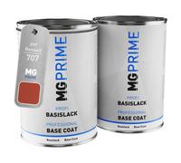 Vernice per auto Kit barattolo per Renault 707 Rouge Meteore Metallic 2,0L